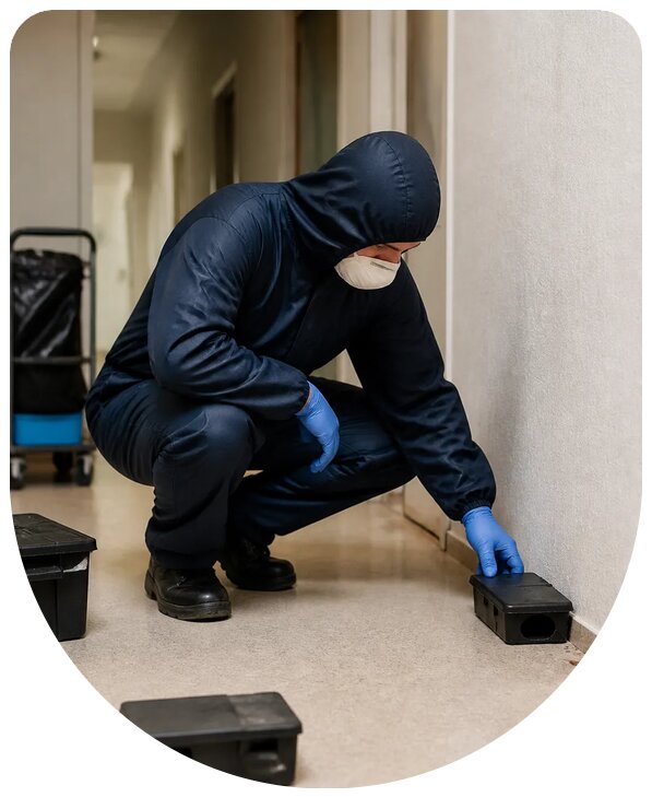 Комплексная профессиональная дератизация санатория в Людинове